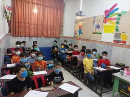 مدرسه بهان، عکس از کلاس های آمادگی پیش از مهر دبستان بهان منطقه5